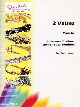 Illustration de 2 Valses (tr. Bouillot pour 7 flûtes)