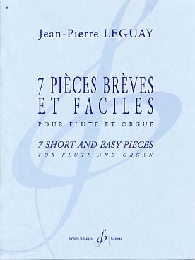 Illustration de 7 Pièces brèves et faciles pour flûte et orgue