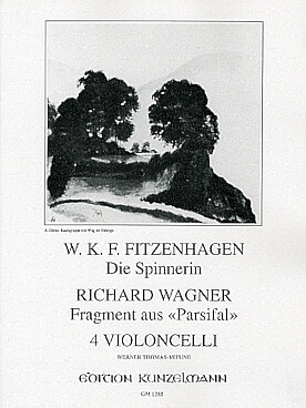 Illustration wagner fragmente parsifal fitzenhagen