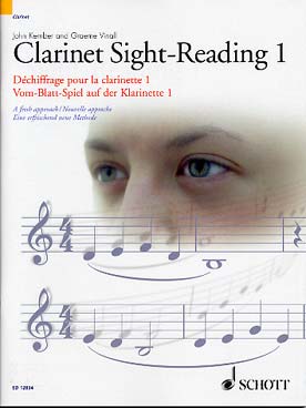 Illustration dechiffrage pour la clarinette vol. 1