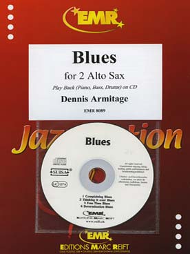 Illustration armitage jazzination avec cd : blues