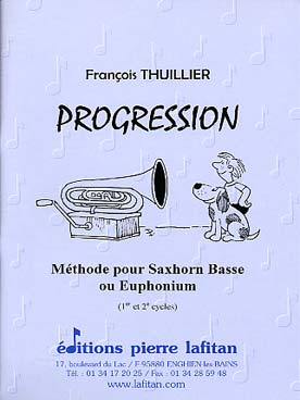 Illustration de Progression : méthode pour saxhorn basse ou euphonium (1er et 2e cycles)