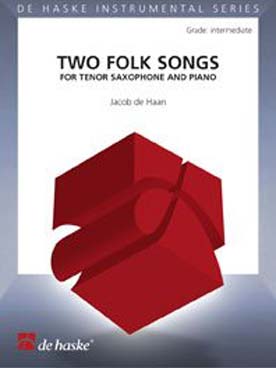 Illustration de Two Folk songs (saxophone ténor)