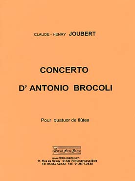 Illustration joubert concerto d'antonio brocoli