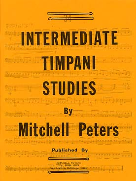 Illustration peters intermediate timpani studies