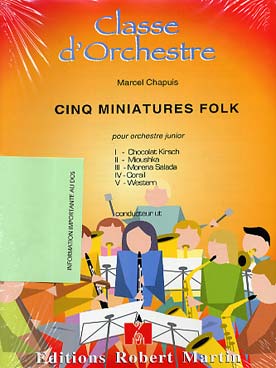 Illustration de 5 Miniatures folk