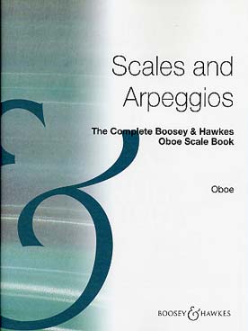 Illustration de Complete Boosey & Hawkes oboe scale book