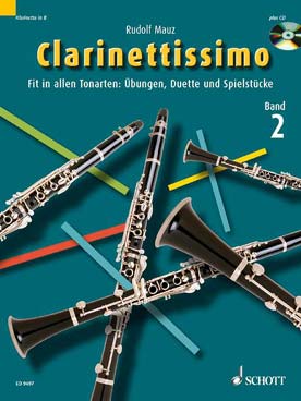 Illustration clarinettissimo avec cd vol. 2