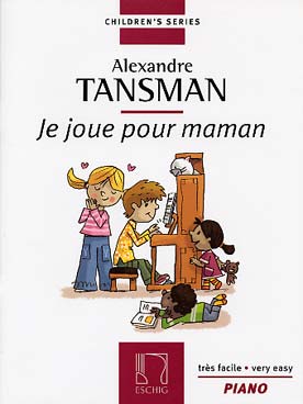 Illustration de Je joue pour maman (pièces très faciles en grosses notes) - Recueil des 12 morceaux