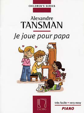 Illustration tansman je joue pour papa recueil