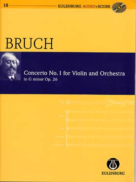 Illustration de Concerto pour violon N° 1 op. 26 en sol m