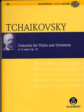 Illustration tchaikovsky concerto op. 35 pour violon
