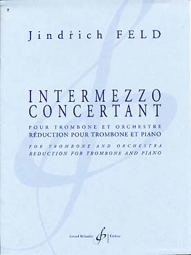 Illustration de Intermezzo concertant pour trombone et orchestre, réd. piano