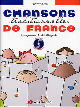 Illustration de CHANSONS TRADITIONNELLES DE FRANCE : 36 chansons (arr. Waignein)