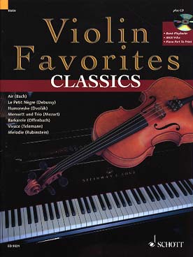 Illustration violin favorites classics