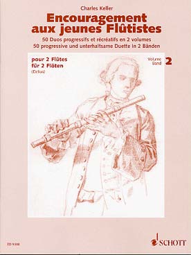 Illustration de L'Encouragement aux jeunes flûtistes - Vol. 2