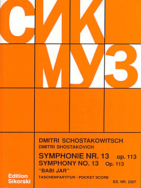 Illustration de Symphonie N° 13 op. 113