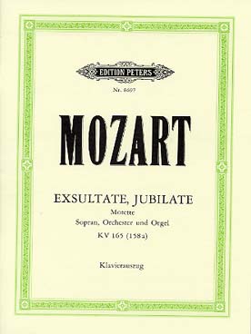 Illustration de Exsultate Jubilate K 165 (158a)