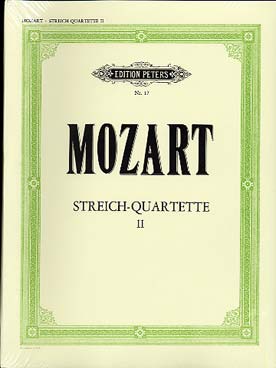 Illustration mozart quatuors a cordes vol. 2