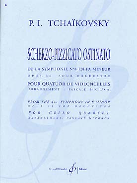 Illustration tchaikovsky scherzo-pizzicato ostinato