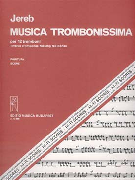 Illustration de Musica trombonissima pour 2 ou plusieurs trombones
