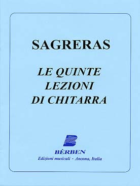 Illustration de Leçons de guitare - 5es Leçons (éd. Berben)