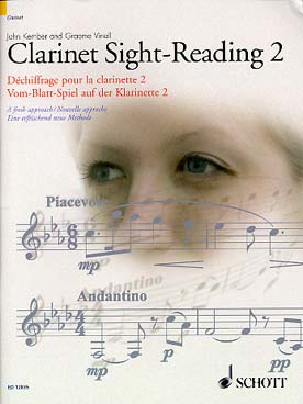Illustration dechiffrage pour la clarinette vol. 2