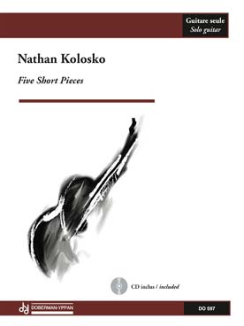 Illustration kolosko five short pieces (avec cd)