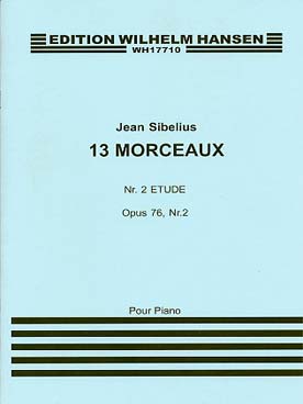 Illustration de 13 Pièces op. 76 - N° 2 : étude