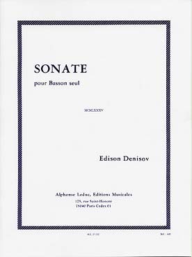 Illustration denisov sonate