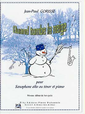 Illustration gorisse quand tombe la neige