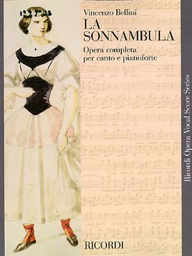 Illustration de La Sonnambula (texte italien)
