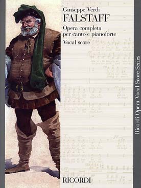 Illustration de Falstaff (texte italien/anglais)