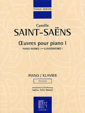 Illustration saint-saens oeuvres pour piano vol. 1