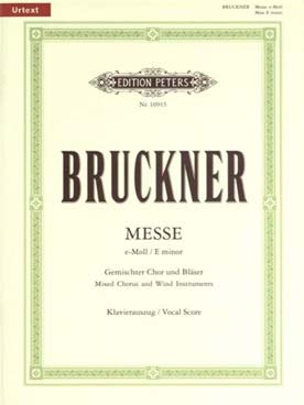 Illustration bruckner messe en mi min