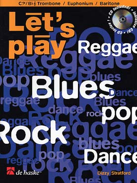 Illustration de Let's play reggae - blues - pop - rock - dance, avec CD inclus