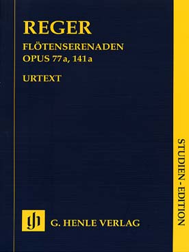 Illustration de Sérénades op. 77A et op. 141A pour flûte (ou violon), violon et alto