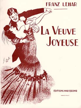 Illustration de La veuve joyeuse