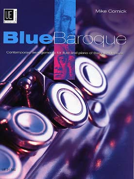 Illustration de BLUE BAROQUE : 7 arrangements modernes d'auteurs baroques, par Mike Cornick