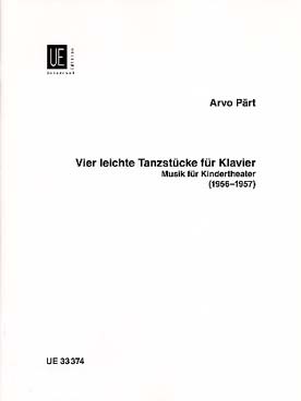 Illustration de Vier leichte Tanzstücke für Klavier