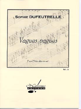 Illustration dufeutrelle vagues vagues (flute alto)