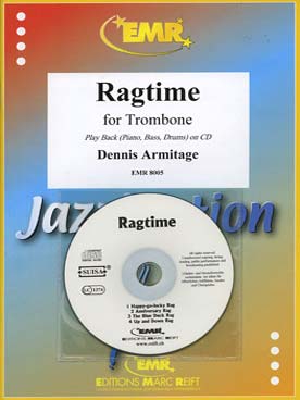 Illustration de Collection "Jazzination" avec piano + CD - Ragtime : 4 pièces