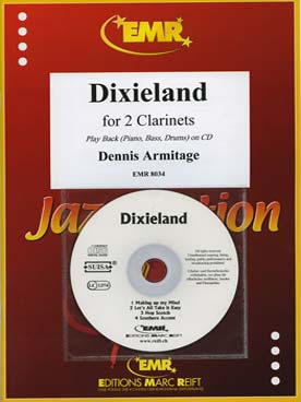 Illustration armitage jazzination avec cd : dixieland