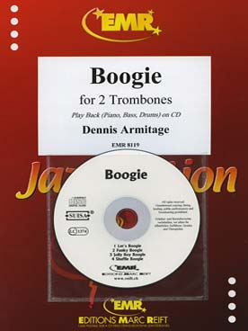 Illustration armitage jazzination avec cd : boogie