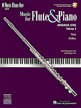 Illustration de ADVANCED flute solos - Vol. 5