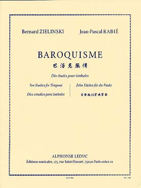 Illustration zielinski/rabie baroquisme : 10 etudes