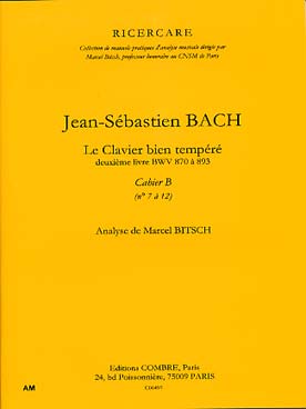 Illustration bitsch analyse bach clav bien tempere b