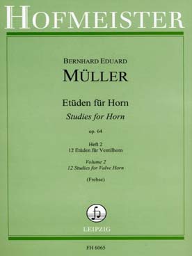 Illustration de Etudes op. 64 - Vol. 2 : 12 études