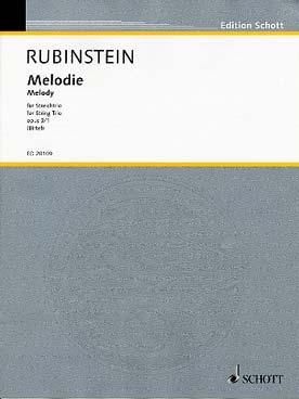 Illustration rubinstein melodie op. 3/1