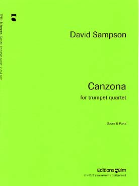 Illustration de Canzona pour quatuor de trompettes